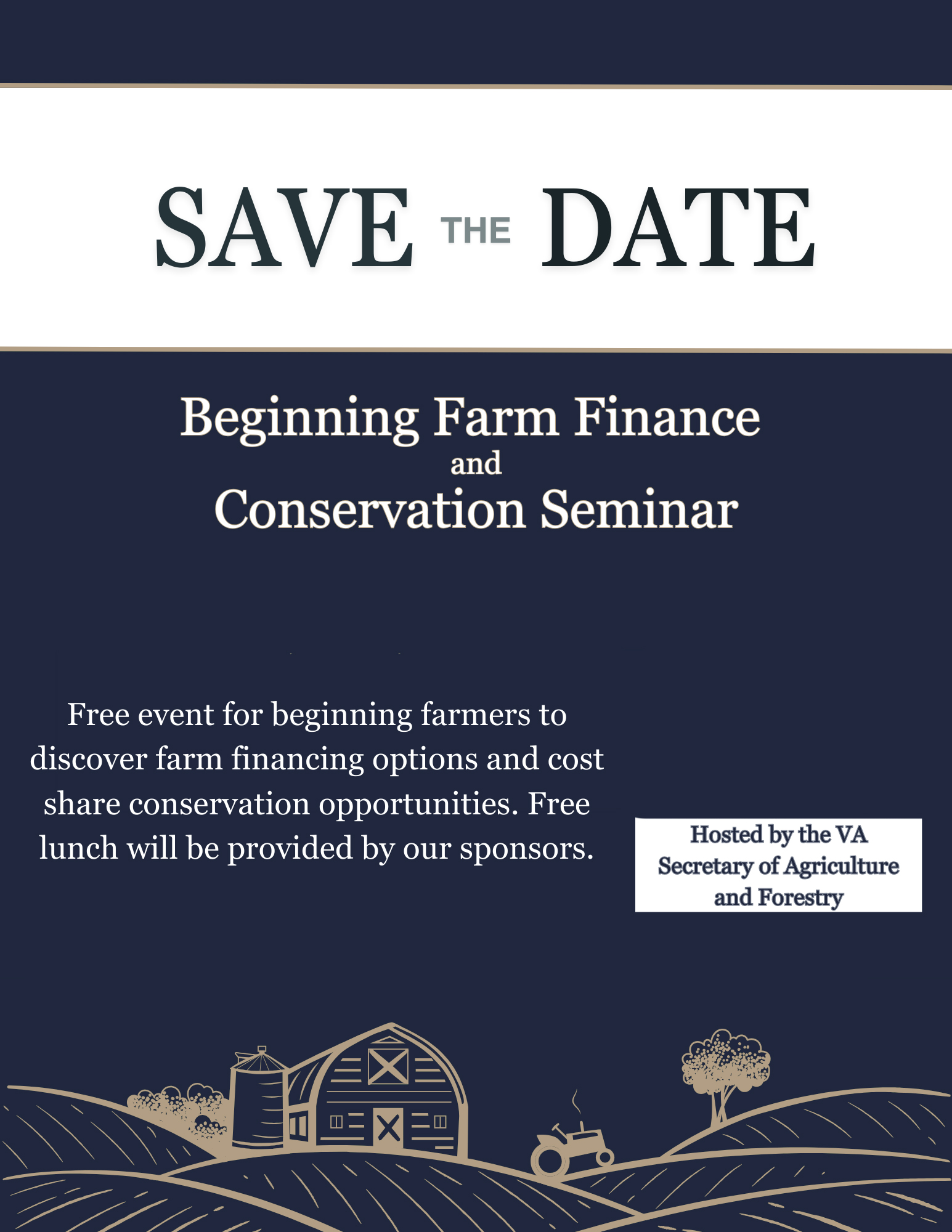 농장 세미나 일반 파란색